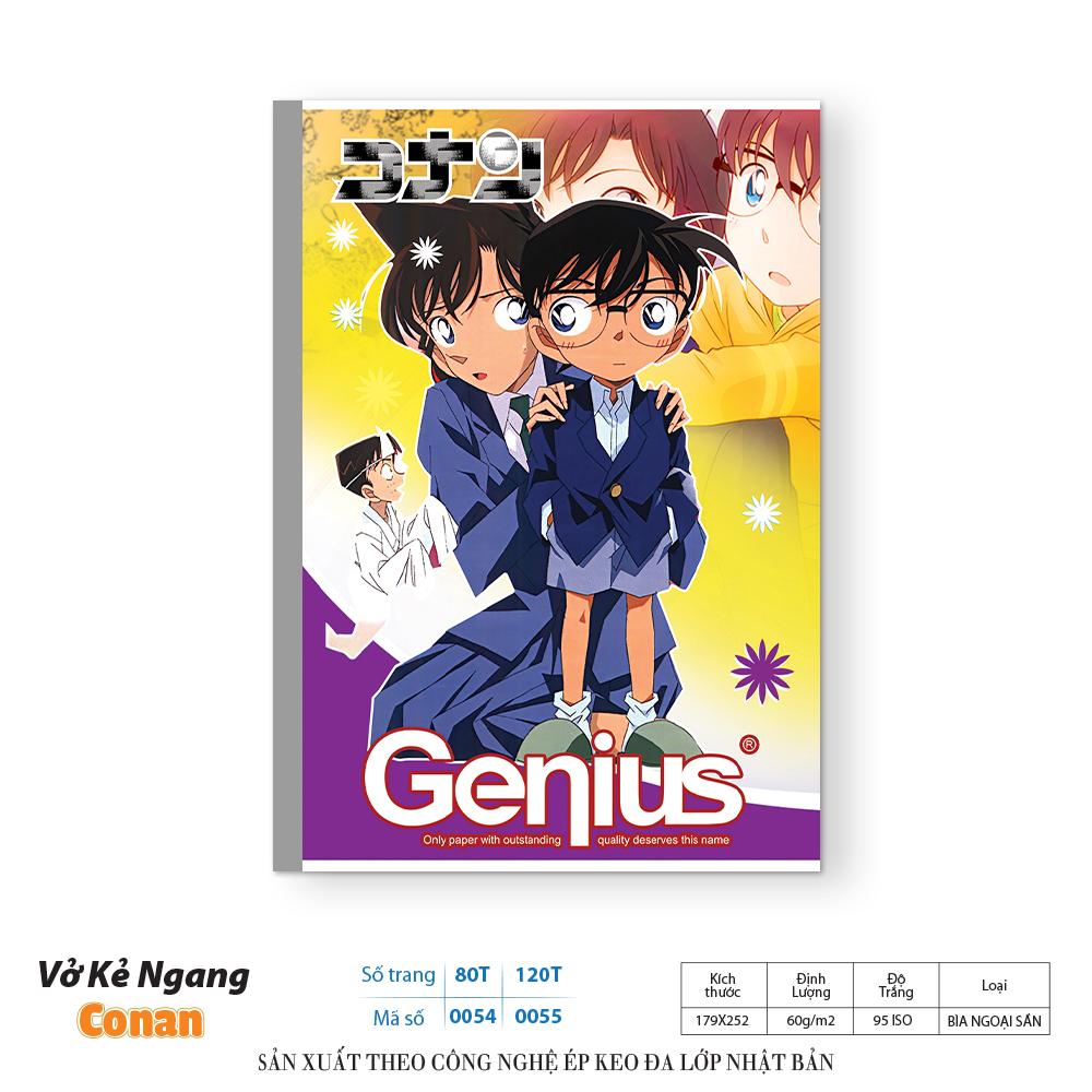 VỞ THẾP CONAN - KuDo Shinichi dòng kẻ có chấm