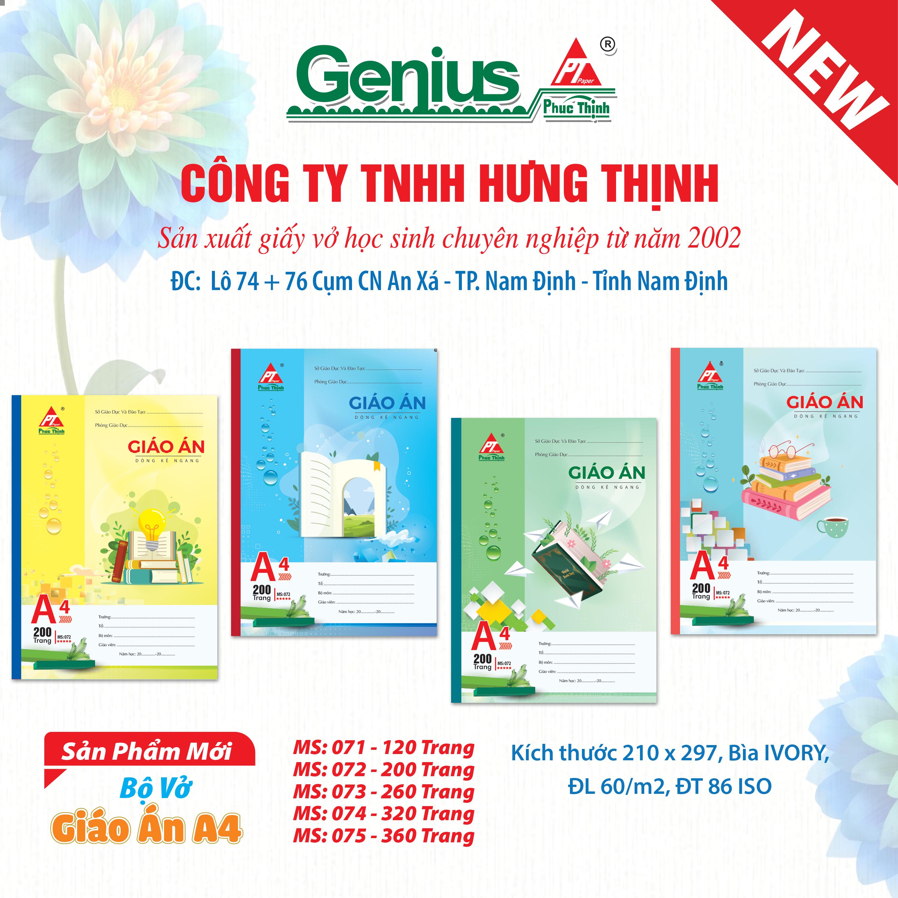 SỔ GIÁO ÁN A4 ĐT 84
