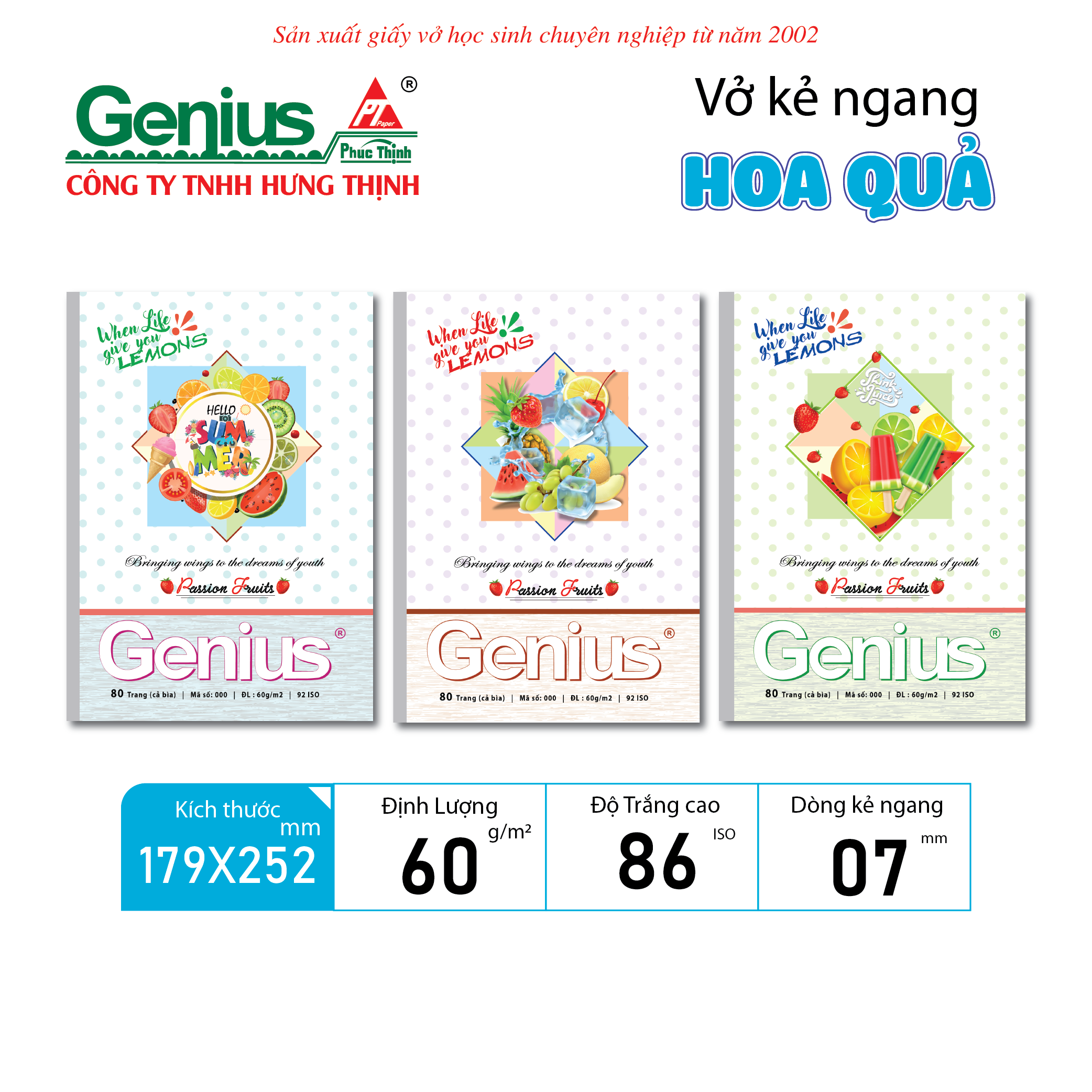 Vở Thếp Hoa Quả