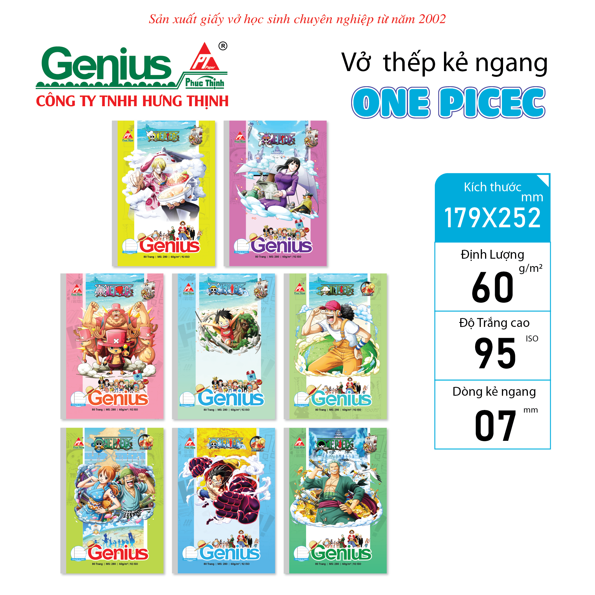 Vở Thếp One Piece