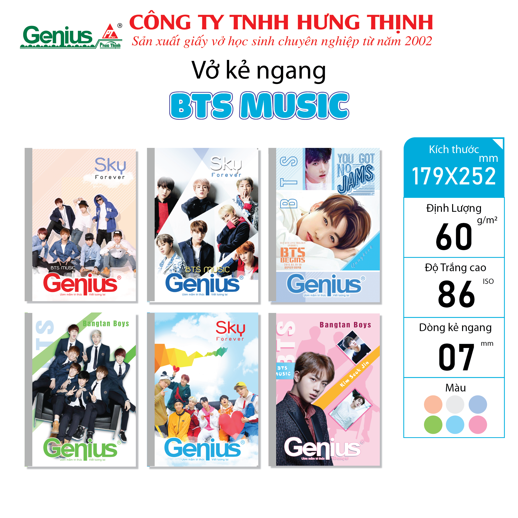  BTS MUSIC VỞ THẾP ÉP KEO