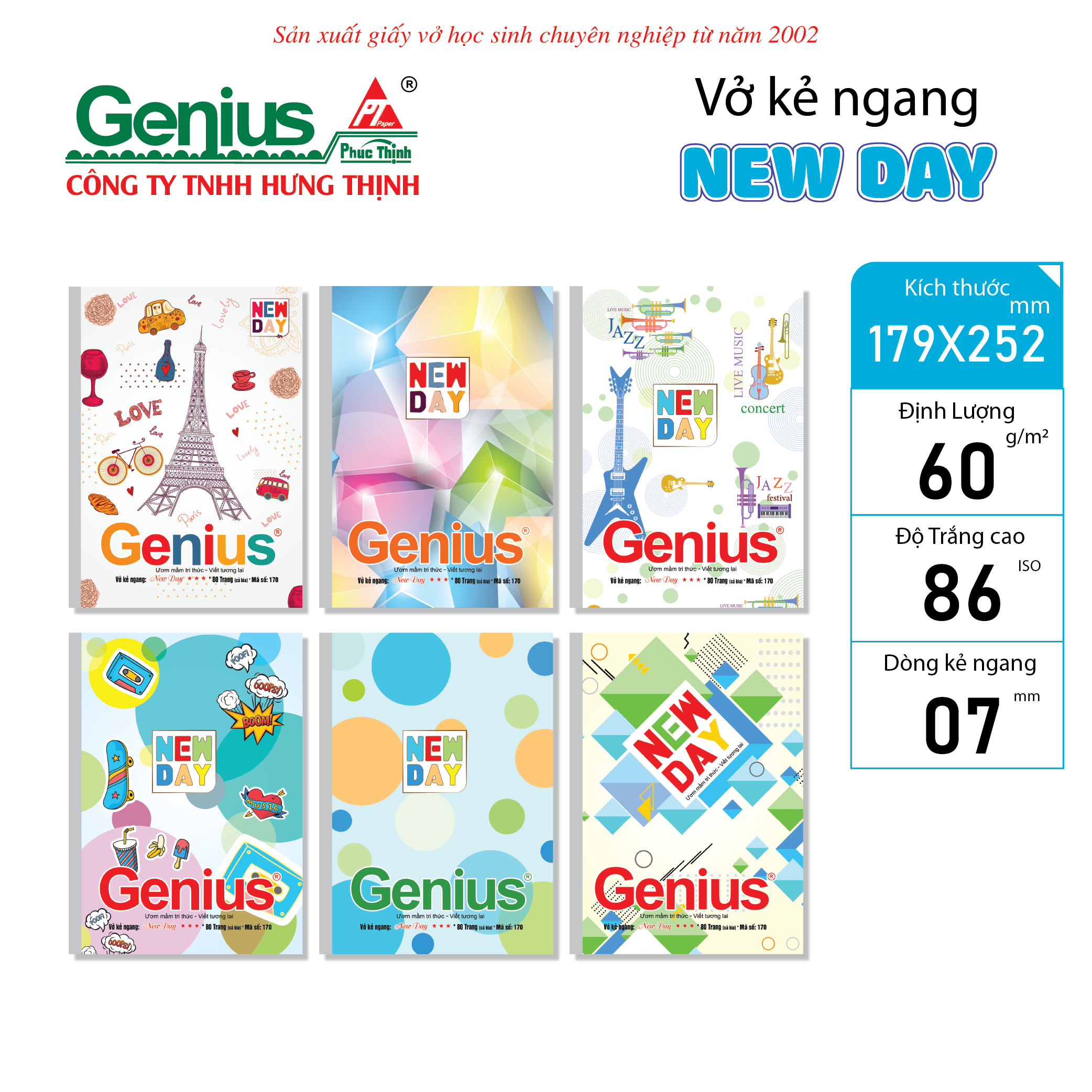 NEWDAY VỞ THẾP ÉP KEO